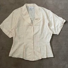 100% Silk Washable Awesome Vintage Cut Cream Color