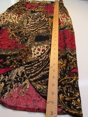 OPTIONS by WORTHINGTON 2pc Midi Skirt & Drape Front Blouse Retro Vintage 80’s