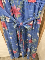 VTG 70’s Size 18.5 Dress Cottagecore Floral Modest, Full Coverage Long Sleeve
