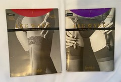 Lot of 12 Pair Vintage Stockings & Thigh Highs Great Brands Assorted Size/Color