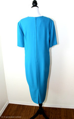 Quiet Luxury Heritage Classic VTG HENRY LEE Set Jacket Dress Blue MOD 14P