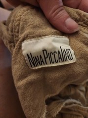 Nina PiccaLino Vintage Dress Pit To Pit 17