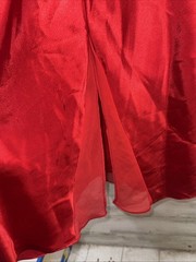 Vintage Expressions California Dynasty Icy Red W/ Black Embroidery Nightgown 3X