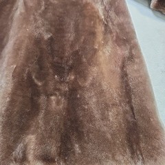 Vintage 1960s Sheared Beaver Fur Coat Brown Gerber Furs Hart-Albin MCM