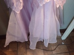 Vintage Eve Of Milady Lavender Formal Evening Gown Wedding Prom Bridesmaid Fairy