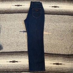 Vintage Wrangler Made In USA No Fault Blue Jean 14 Average 100% Cotton