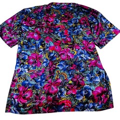 California Dynasty Retro Hippie Robe Mandala Floral Print Open Front