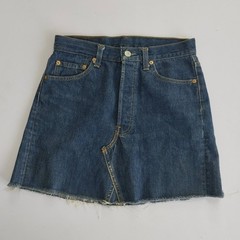 vintage 80s Levi’s 501 Custom skirt