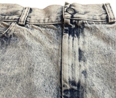 Vintage Denim Blue Acid Wash Wear Skirt 80s 90s Retro Women’s 13/14