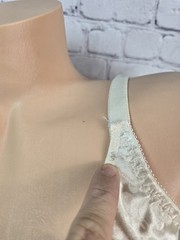 Vintage Lady Manhattan 40C Shaper Bodysuit Teddy Body Briefer Girdle Beige