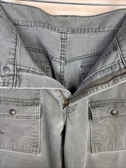 Vintage 70s Levi’s Big E White Tab Flared Front Pocket Bush Pants 32 x 28