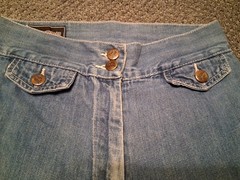 HTF Vintage 1970s FOXMOOR Hippie Bell Bottoms Blue Jeans SZ 11