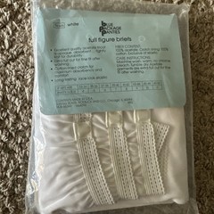 NOS Sears 3PR WHITE Blue Package Panties Sz 5 Acetate Tricot Elastic Leg Briefs