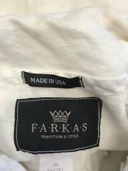 Vintage FARKAS Victorian Style White Nightgown Size 36 Short