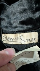Jacques Doucet Paris 1924 Haute Couture Opera Coat Museum Deaccession Provenance