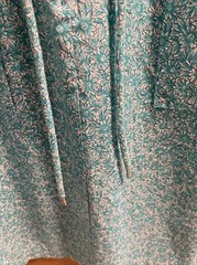 Vintage Just for Women Half Zip Short Sleeve Knee Length Housecoat Size 14 1/2