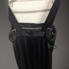 Vassarette Full Slip Sz34 Black Vintage Lingerie Classic Nightgown Lounge Wear
