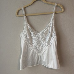 Vintage Vanity Fair Lave Babydoll Take Cami Y2K 90s Cottage Core Dainty Fairy M