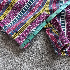 VTG Gitano Denim Shorts Wild Colorful Print Design High-Rise