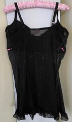 Enchanted Brand Vintage Y2K Plus Size Black & Pink Lingerie 22/24 Beautiful!