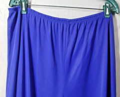 Vassarette Pajama Set & Robe XXXL Peignoir Blue 3 pc Embroidery Loose Fitting 3X