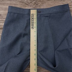 Vtg Levi’s Bend Over Sta-Prest Gray Slacks Womens Size 12 (28×28) Made in USA