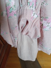 Vintage 1990s/Y2K Metro Wear Dusty Rose Boho Cottagecore Tiered Floral Maxi…