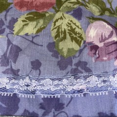 Vintage Jane Schaffhausen Belle France Strapless Floral Cottagecore Dress Sz 12