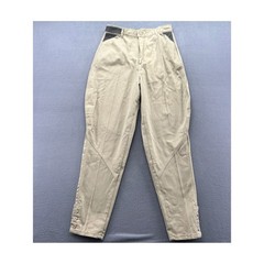 Georges Marciano Guess Pants Mens 32 VTG High Waisted Tapered Tan Button Ankle