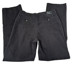 Western Ethics vintage black western 90s High Rise waisted Jeans bareback