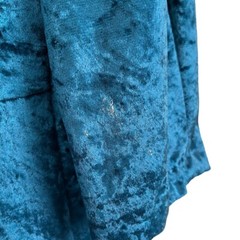 VTG 90s Tabby of California Velvet Emerald Green Long Sleeve Mini Dress Size 16P