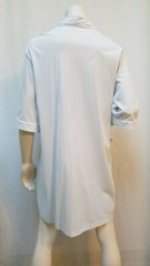 Vintage SEAMPRUFE Pale Blue Button Front Nylon Nightgown Robe- Size M – EUC