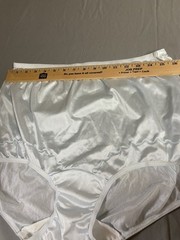 Vintage Dixie Belle Pale Blue Nylon Sissy Granny Panties Size 10 Pillow Tab