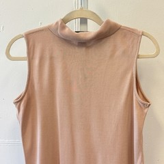 Vintage Tehama Nancy Haley 100% Silk Women’s Sleeveless Polo Shirt Tank Knit Top
