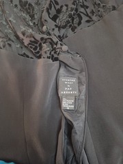Vtg Whimsy Velevet Lace Goth Grunge Fairycore Pat Argenti Dress SEE LISTING