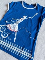 Vintage 70s Miss Shaheen Tennis Ringer Top | Alfred Shaheen Sportswear Shirt M