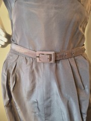 Vintage 50’s Parness Feinstein 2pc Purple Sharkskin Taffeta Cocktail Dress