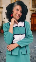 Vintage Retro 80s 90s I.S.B Womens Skirt Suit Jacket Size M Teal Green Peplum