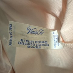 Vanity Fair Vintage Pink Nylon Antron III Robe Small Size
