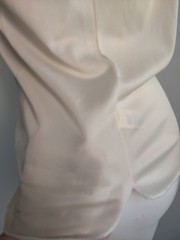 Vintage OLGA 925 Cream Nylon Stretchy Lace Camisole Lingerie Top Size Large EVC