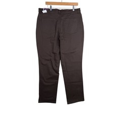 New Gloria Vanderbilt Amanda Slimming Classic Tapered Leg Pants size 16 Brown