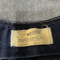 Vintage 70s Wrangler Jeans 30X28 No Fault High Waisted Straight Ankle Length