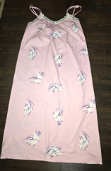 70s Odyssey by Avon Polyester Nightgown Pink VTG 1970s Size Small