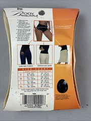 Vintage L’eggs Beautiful Body Shaper Control Brief Black Size Small 2002