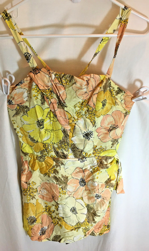 WOMENS KIMO’S HAWAIIAN ONE PIECE Vintage bathing suit SWIMSUIT SIZE 14 34-38