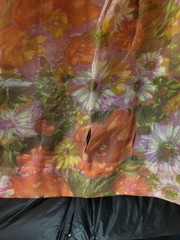 VTG Gigi Young New York Rose Organza Dress 1940s/1950s READ DESC