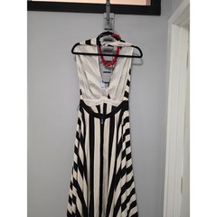 Vintage Wear Yolanda halter flare dress size 12