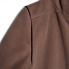 Forecaster of Boston Wool Trench Coat 9/10 Brown Vintage Mock Neck Overcoat Long