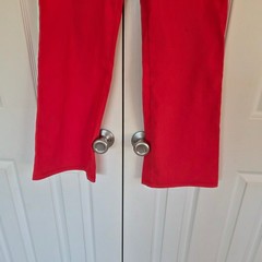Big’s Boy’s Moda Apasionada Red High Waisted Straight Leg S VTG Y2K Streetwear