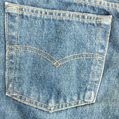vintage 80s Levi’s 501 Custom skirt